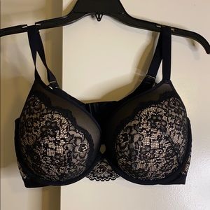 Sexy black lace torrid bra 38F